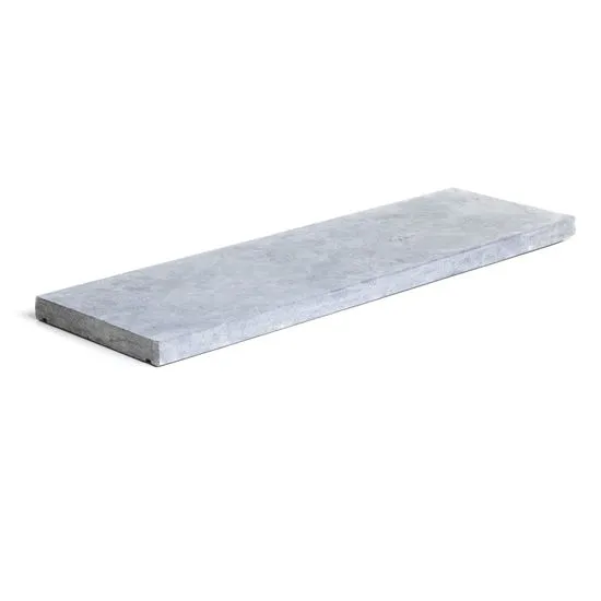 MUURKAP BLUESTONE GESCHUURD 100x4 - BREEDTE 25CM.