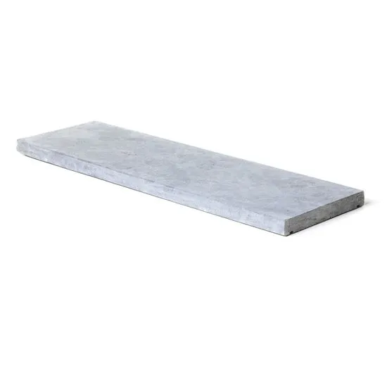 MUURKAP BLUESTONE GESCHUURD 100x4 - BREEDTE 50CM.