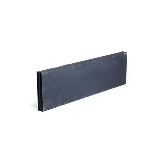 [GCO211056] BOORDSTEEN BETON 100x30 - DIKTE:   6 CM. ZWART