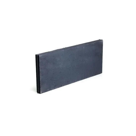 [GCO211058] BOORDSTEEN BETON 100x40 - DIKTE:   6 CM. ZWART