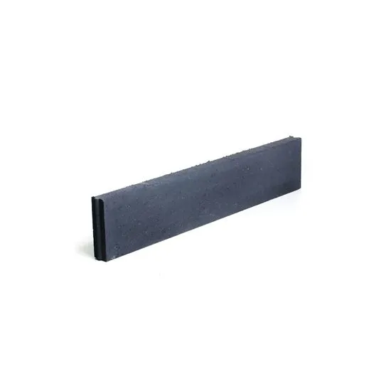 [GCO211066] BOORDSTEEN BETON 100x20 - DIKTE:   6 CM. ZWART