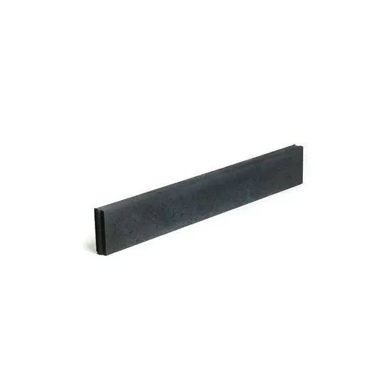 [GCO211075] BOORDSTEEN BETON 100x15 - DIKTE:   5 CM. ZWART