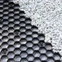 GRINDMAT 4CM.  - 120x80 CM.  ZWART MET HAAK - BERIJDBAAR