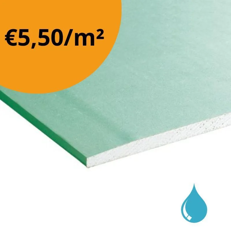 [RGIWRAK260060131STE] GIPSPLAAT WR AK 260x060 13MM 1STE