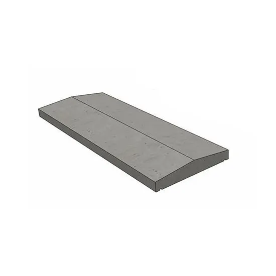 [RIBMUZ240] MUURKAP BETON 40x75 - 2x AFW