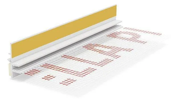 CREPI AFWERKPROFIEL RAAM MET GAAS 9/3 3M
