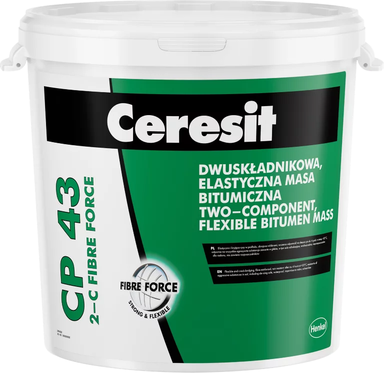 [RRBCP43] CERESIT CP43 2K VEZELVERST. BITUMEN WATERDICHTING 30KG   *OB*