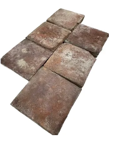 [RENOTERRAVIER] OUDE TERRACOTTA VIERKANT